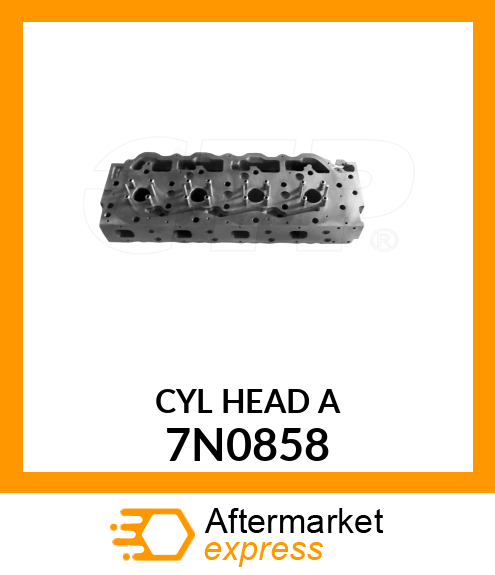 CYLINDER HEAD (LOADED)3408 7N0858