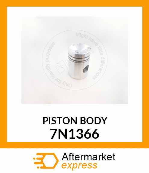 PISTON BODY*CK1366 7N1366