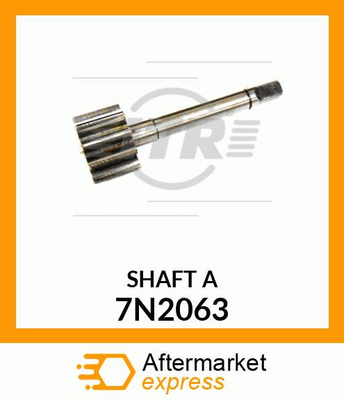 SHAFT ASSY, FP 7N2063