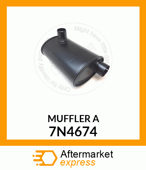 MUFFLER A 7N4674