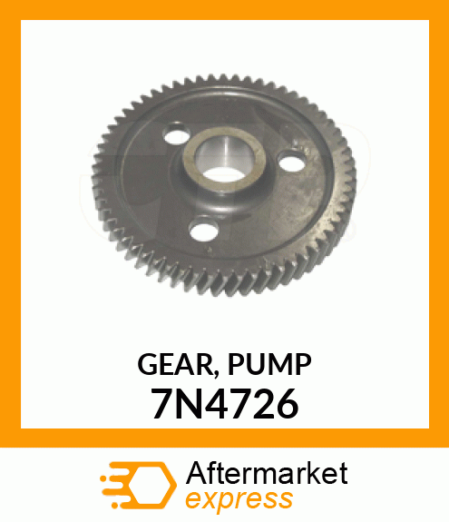 GEAR, PUMP 7N4726