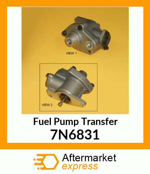 Pump, Fuel 7N6831