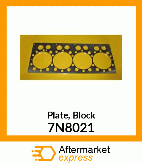 PLATE BLOCK 7N8021