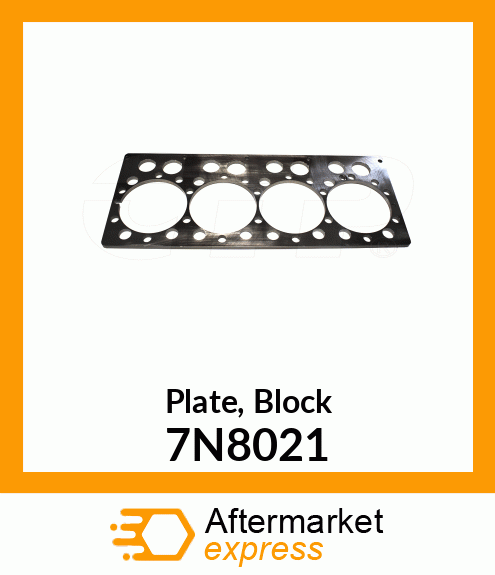 PLATE BLOCK 7N8021
