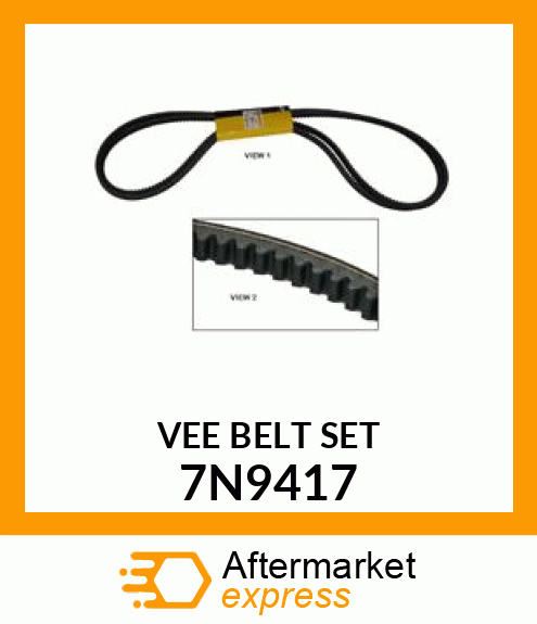 VEE BELT SET 7N9417