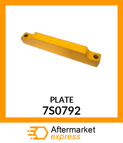 PLATE, EQUALIZER BAR 7S0792