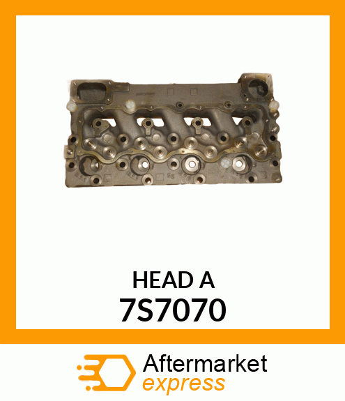 CYLINDER HEAD (LOADED) 3304 7S7070