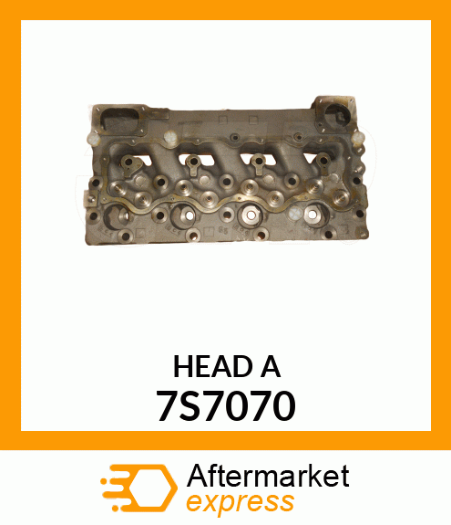 CYLINDER HEAD (LOADED) 3304 7S7070
