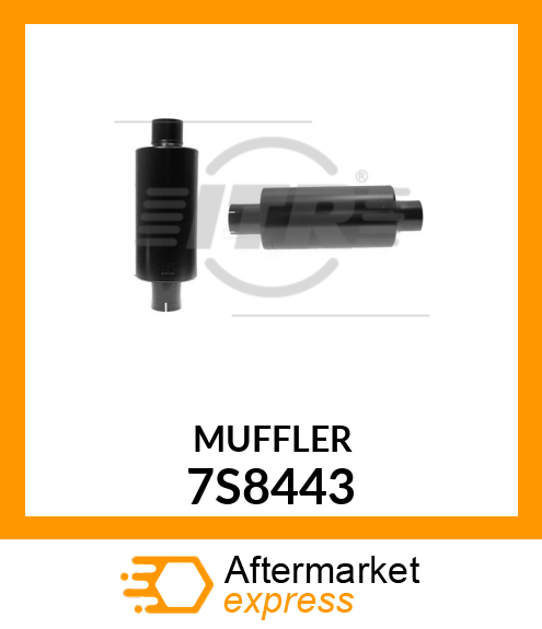 MUFFLER 7S8443