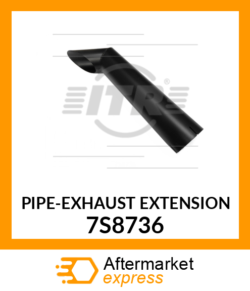 PIPE-EXHAUST EXT PCF 7S8736