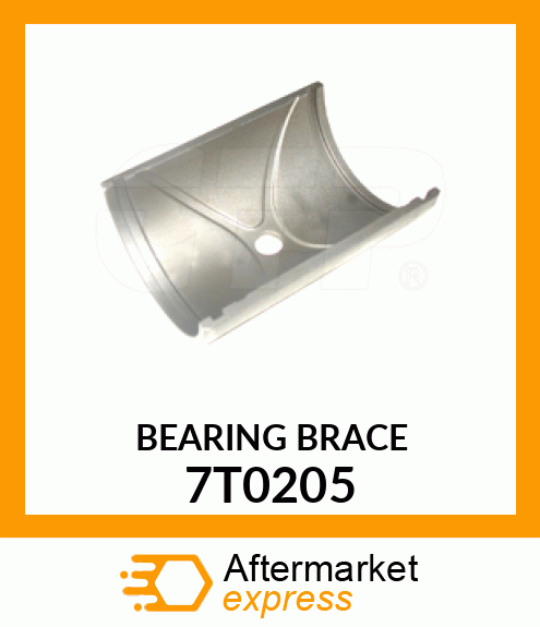 BEARING SHELL 7T0205