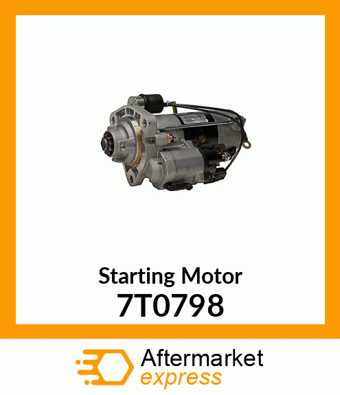 Starting Motor 7T0798