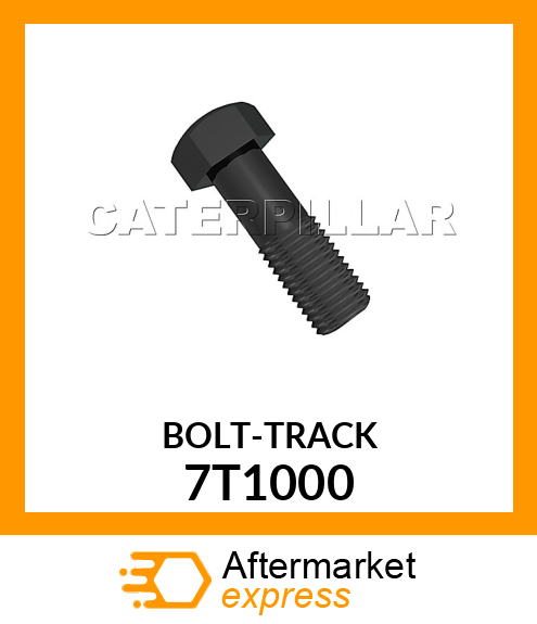BOLT - TRACK 1-1/8" D10N 7T1000