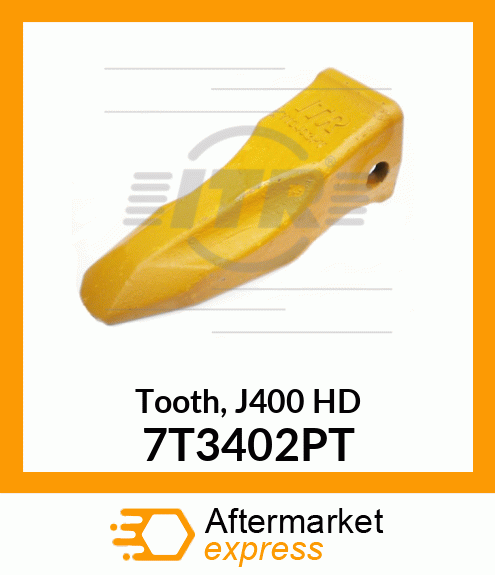 Tooth, J400 HD 7T3402PT