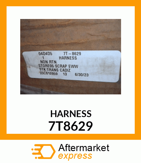 HARNESS ASM 7T8629