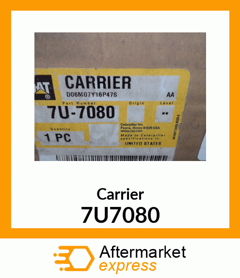 CARRIER 7U7080