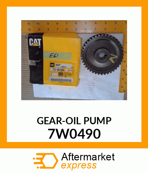 GEAR, OIL PUMP 7W0490