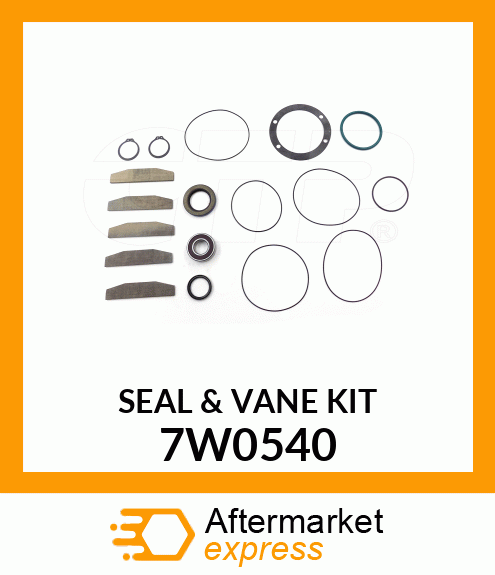 SEAL & VANE KIT 7W0540