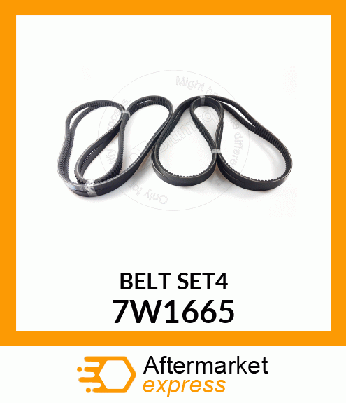 V-BELT SET 7W1665