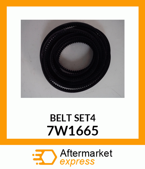 V-BELT SET 7W1665