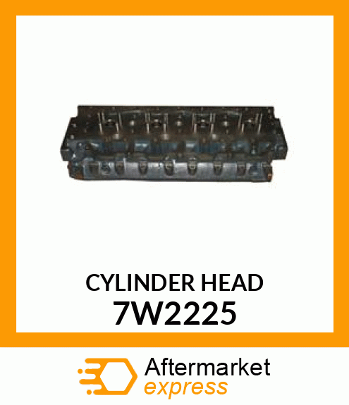CYLINDER HEAD (LOADED) 3408 7W2225