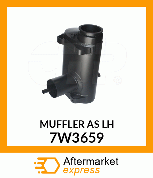 L/H MUFFLER 7W3659