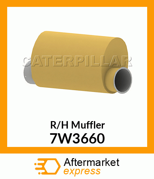 MUFFLER A 7W3660