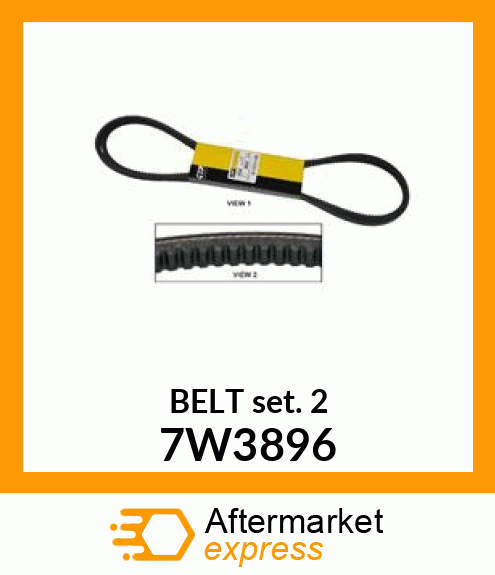 V-BELT SET 7W3896