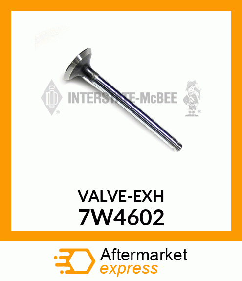 VALVE-EXH 7W4602