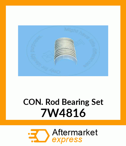 BEARING SET 7W4816