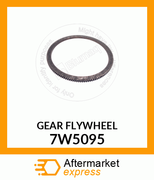 GEAR FLYWHEEL 7W5095