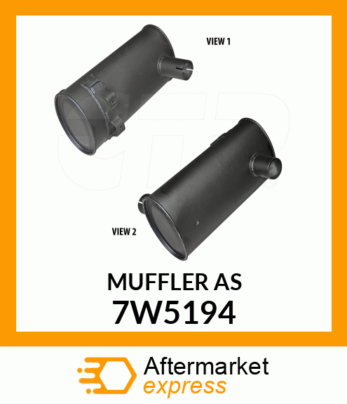 MUFFLER AS 7W5194