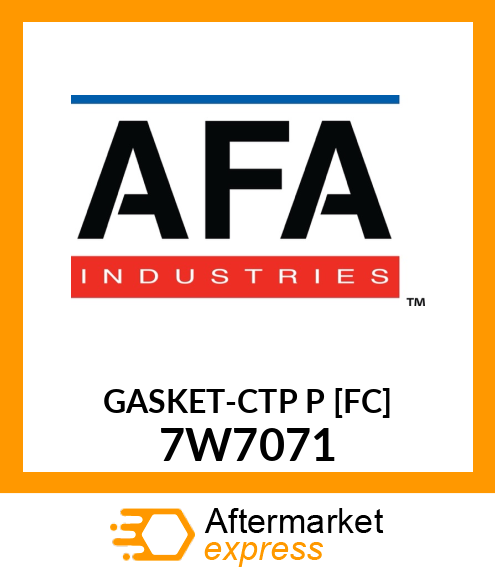 GASKET 7W7071