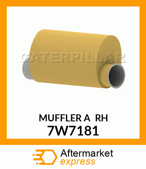 MUFFLER A 7W7181