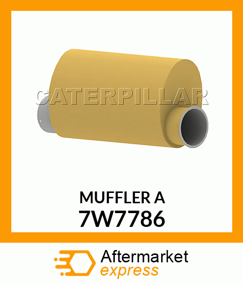 MUFFLER A 7W7786