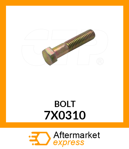 BOLT-ZC 7X0310