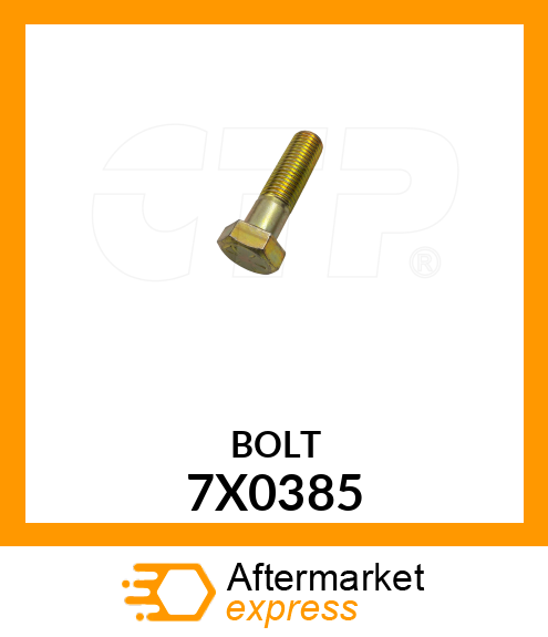 BOLT-ZC 7X0385