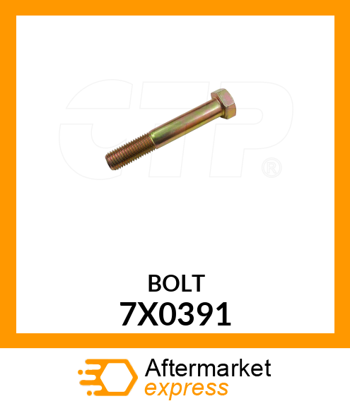 BOLT 7X0391