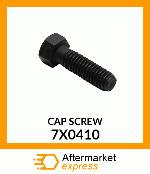 CAP SCREW 7X0410