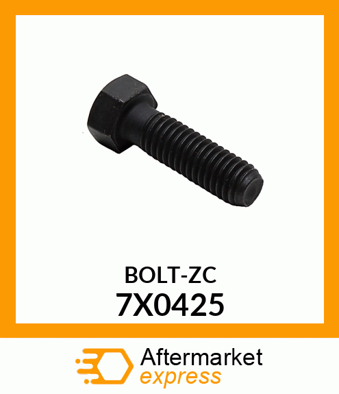 BOLT-ZC 7X0425