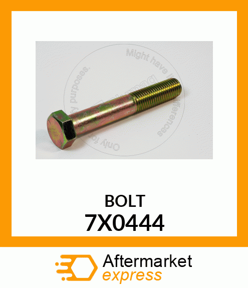 BOLT 7X0444