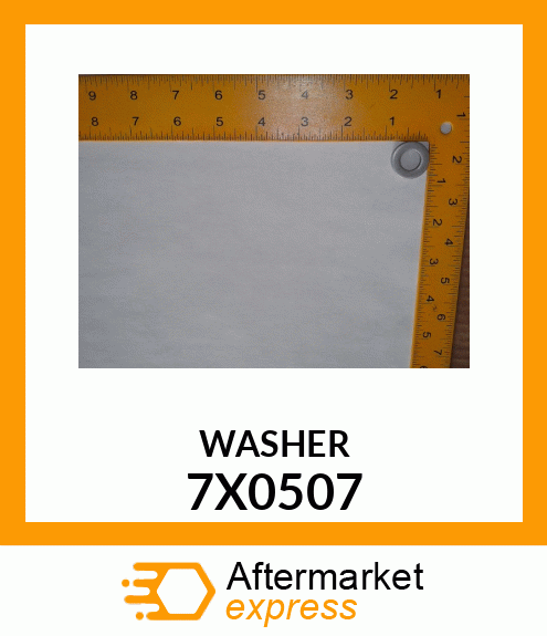 WASHER 7X0507