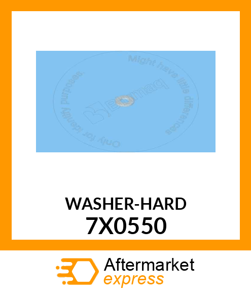 WASHER-HARD 7X0550
