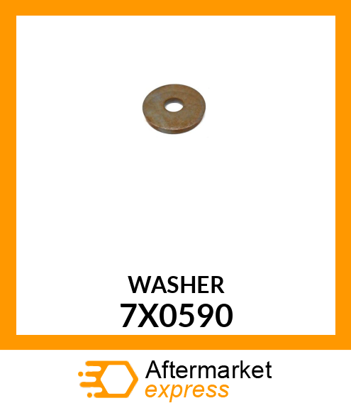 WASHER 7X0590