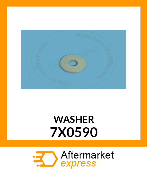 WASHER 7X0590