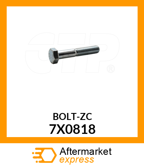 BOLT-ZC 7X0818