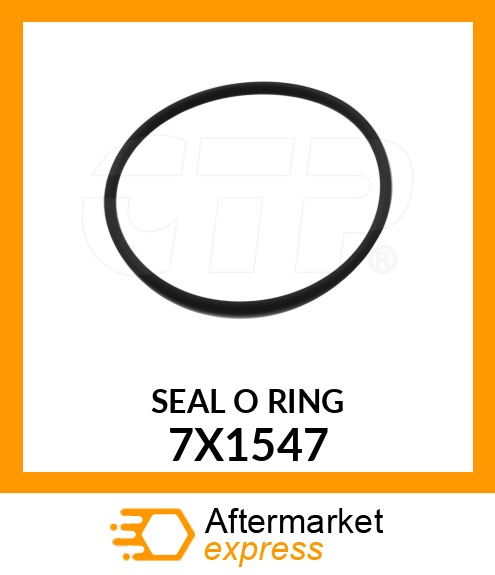 SEAL O RING 7X1547