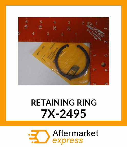 RING RETAINING 7X-2495