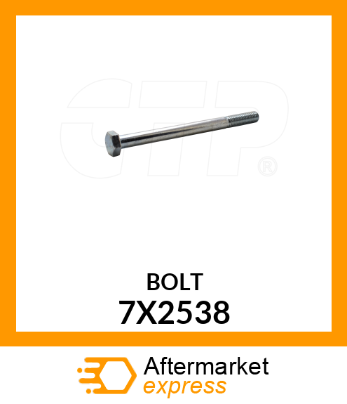 BOLT 7X2538