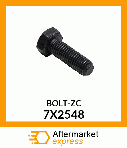 BOLT-ZC 7X2548